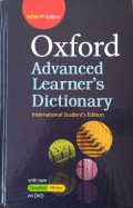 Oxford Advanced Learner's Dictionary